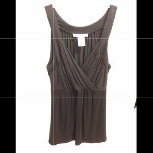 Black White House Black Market Top